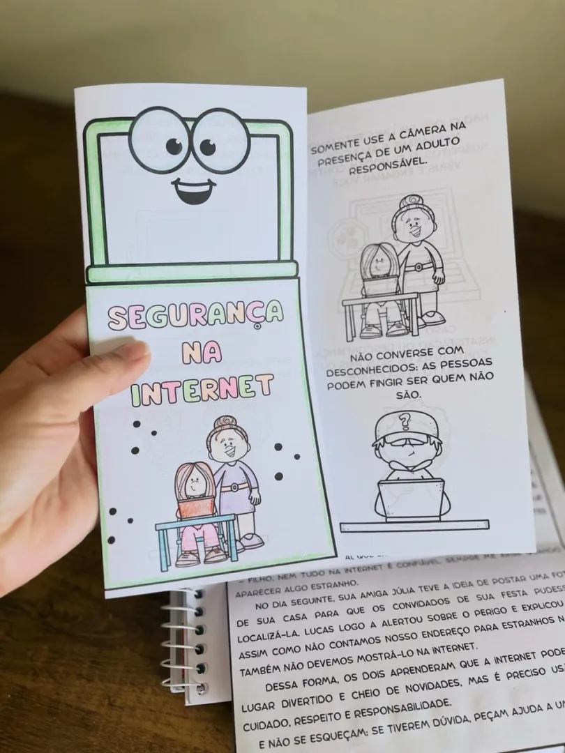 Segurança na Internet: Folder e Atividades — imagem 4