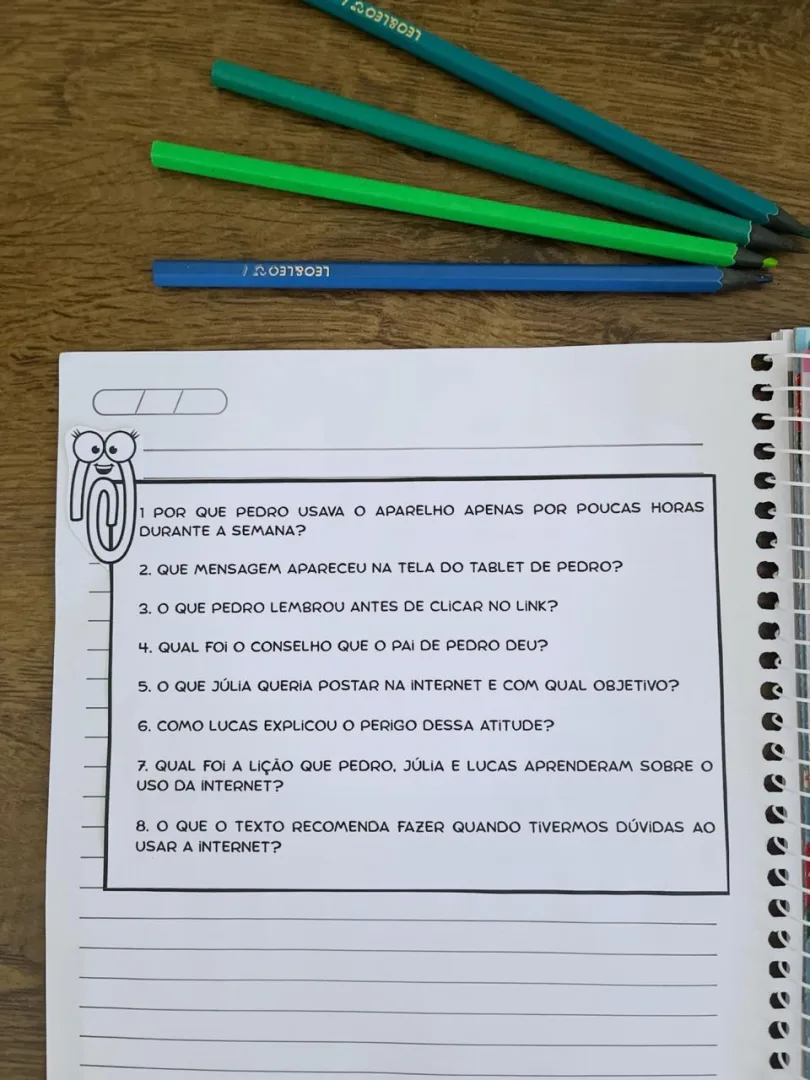 Segurança na Internet: Folder e Atividades — imagem 6