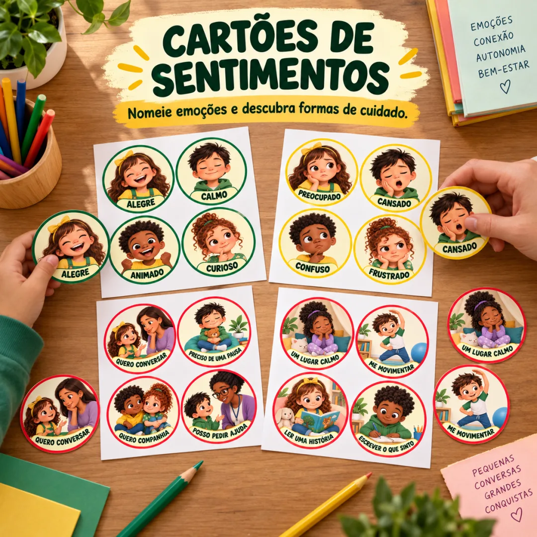 Semáforo das Emoções – Setembro Amarelo PDF - Ed. Infantil e EFI — imagem 3