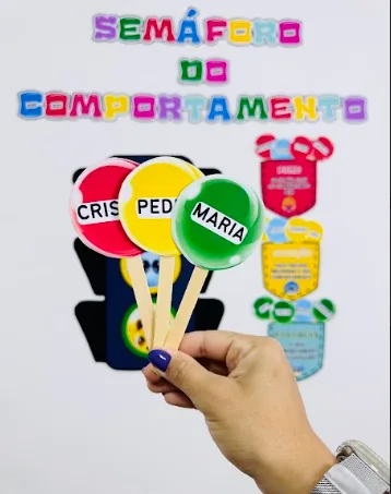 SEMÁFORO DO COMPORTAMENTO: DIVERTIDAMENTE — imagem 2