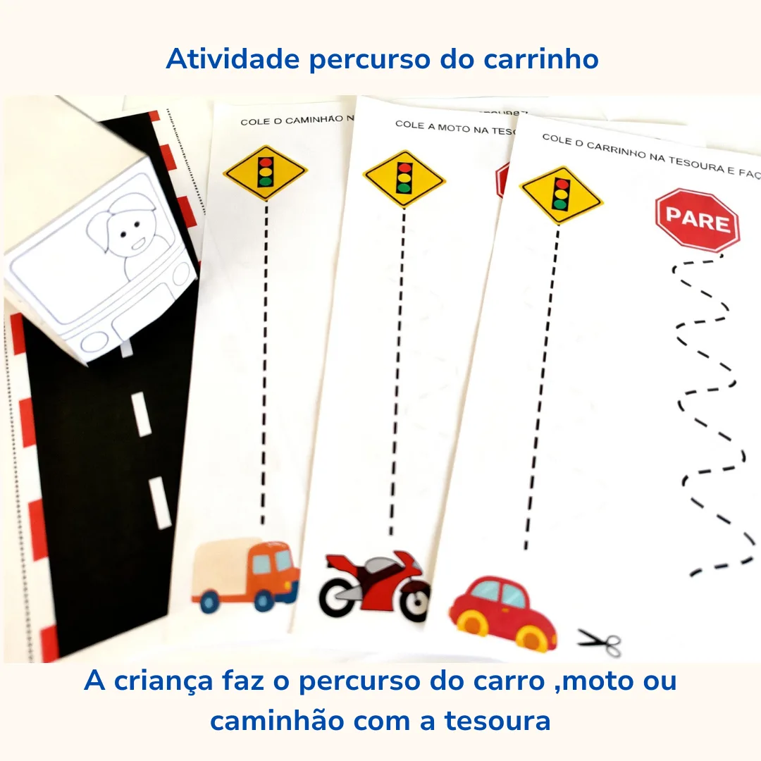 Semana doTrânsito — Atividades Criativas para Educação Infantil em PDF — imagem 2