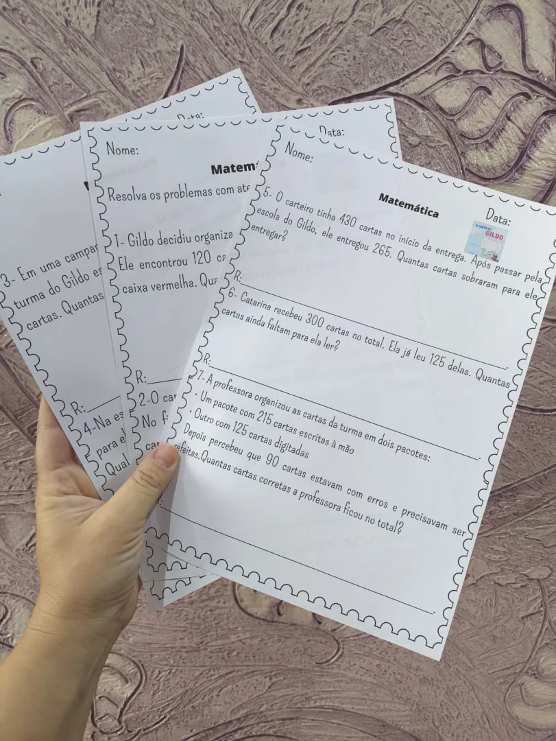 Sequência A carta do Gildo Matemática — imagem 3