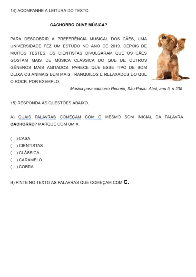 Sequência Didática de Língua Portuguesa 2º ANO Ensino Fundamental  — imagem 2