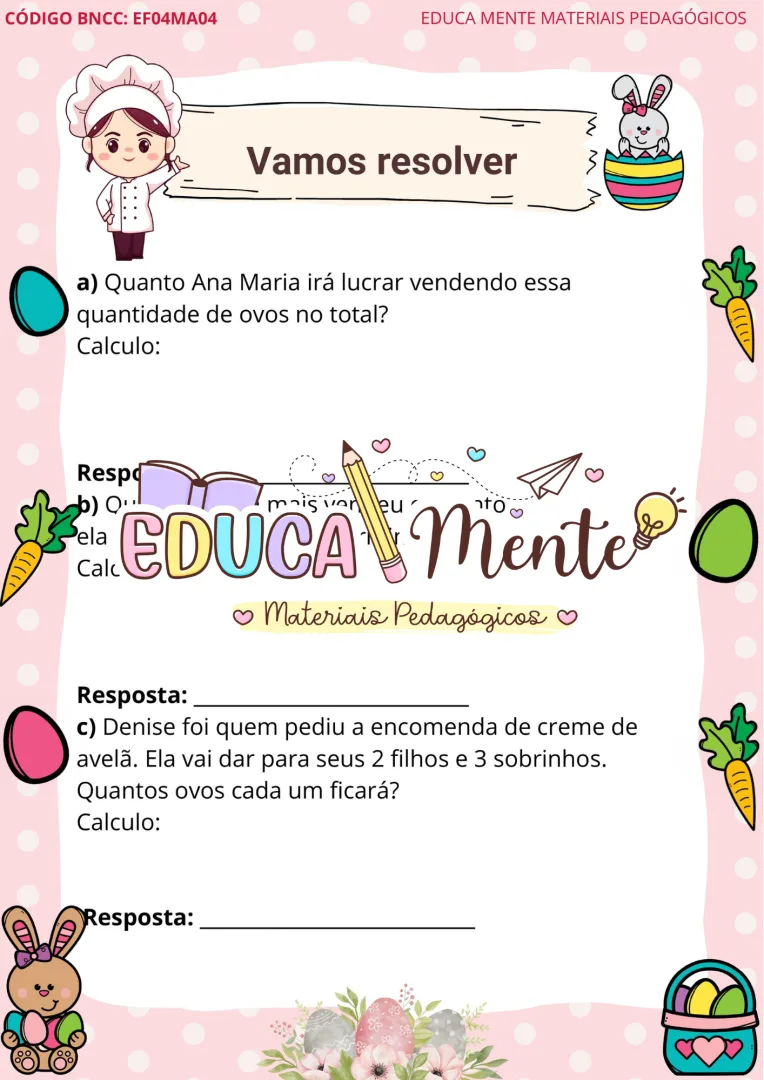 🐰 Sequência Didática de Páscoa + BONUS 🐰 — imagem 6