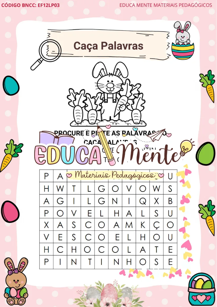 🐰 Sequência Didática de Páscoa + BONUS 🐰 — imagem 7