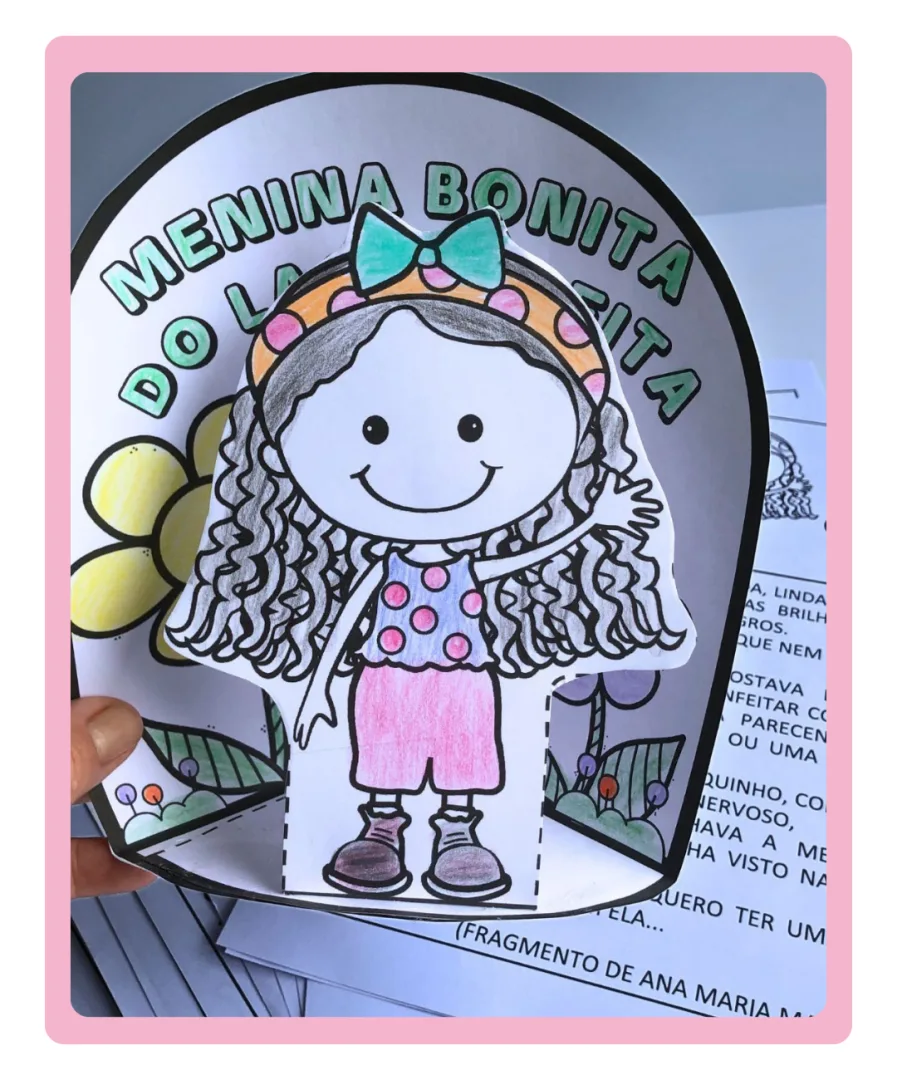 SEQUÊNCIA DIDÁTICA MENINA BONITA DO LAÇO DE FITA — imagem 6