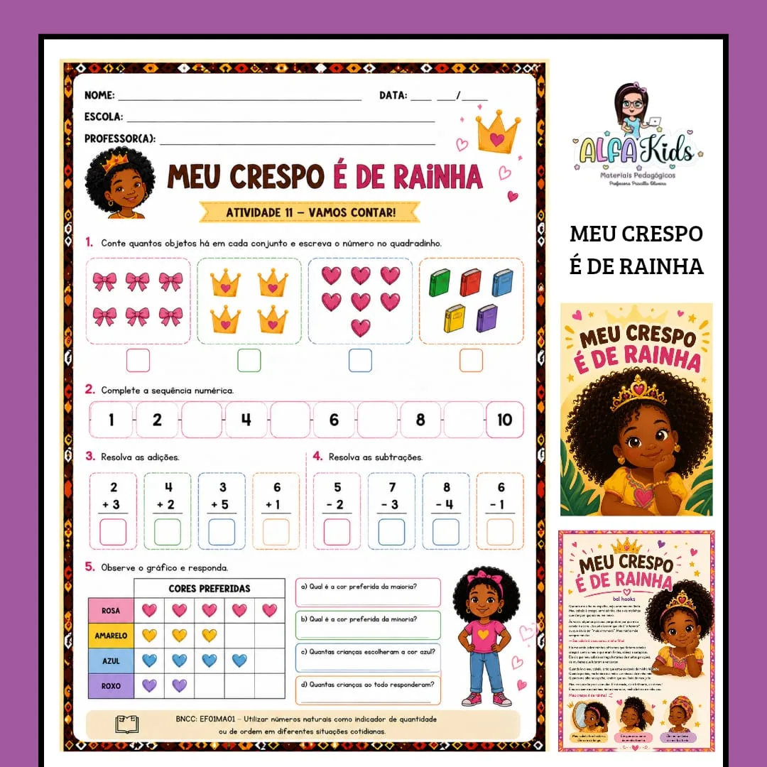 Sequência Didática: Meu Crespo é de Rainha | Ensino Fundamental  — imagem 5