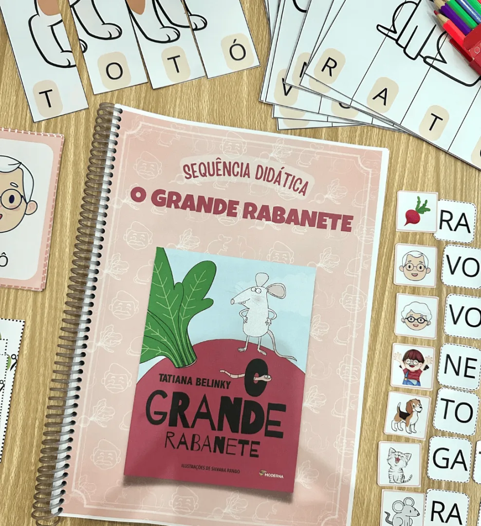 Sequência Didática O Grande Rabanete em PDF Alfabetização  — imagem 2