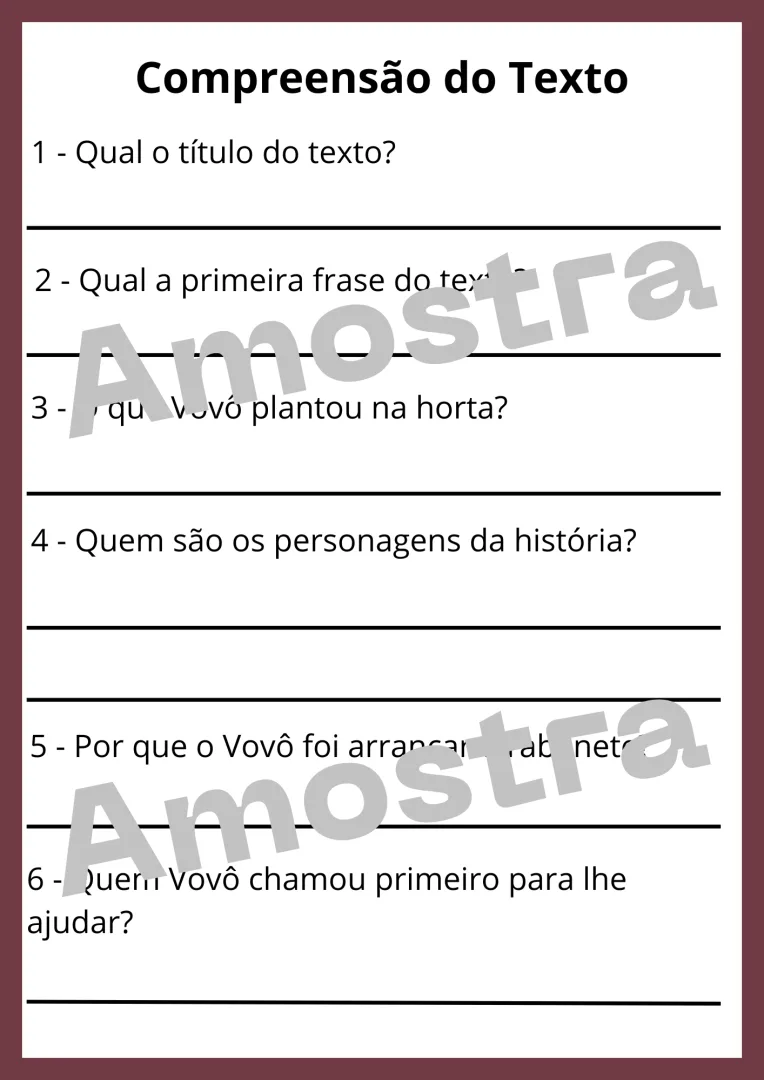 Sequência Didática O Grande Rabanete — imagem 3