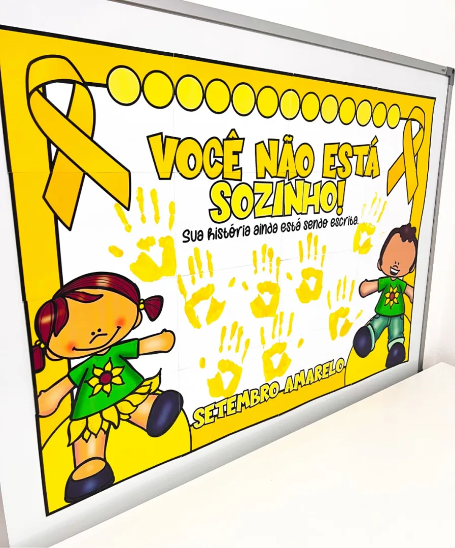 SETEMBRO AMARELO - CARTAZ COLABORATIVO — imagem 3
