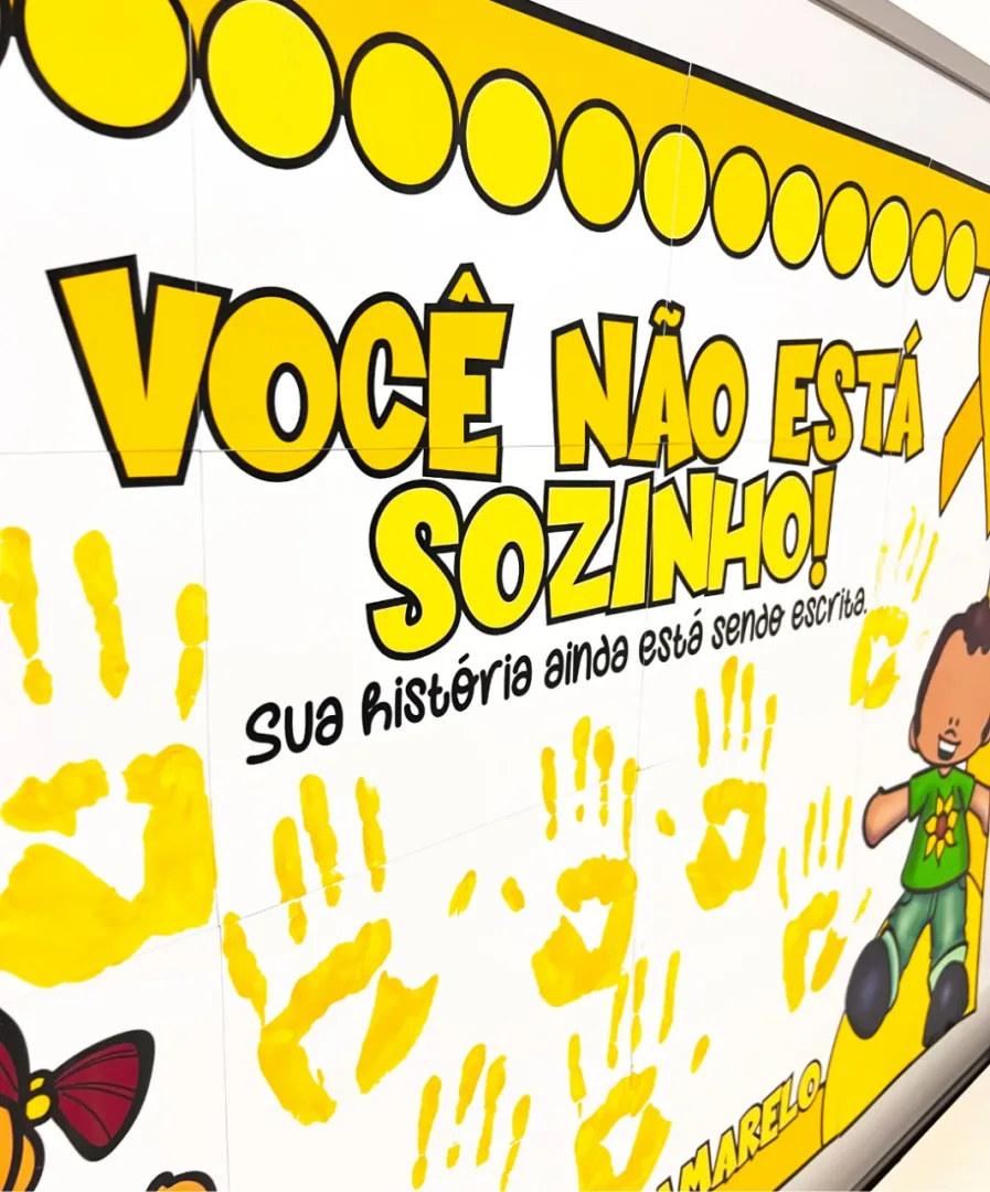 SETEMBRO AMARELO - CARTAZ COLABORATIVO — imagem 4