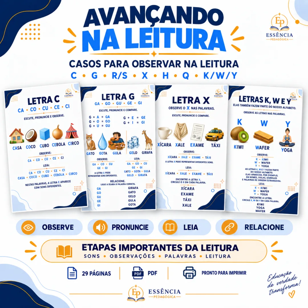 Silabário Simples e Complexo – 1º e 2º Ano – PDF — imagem 6