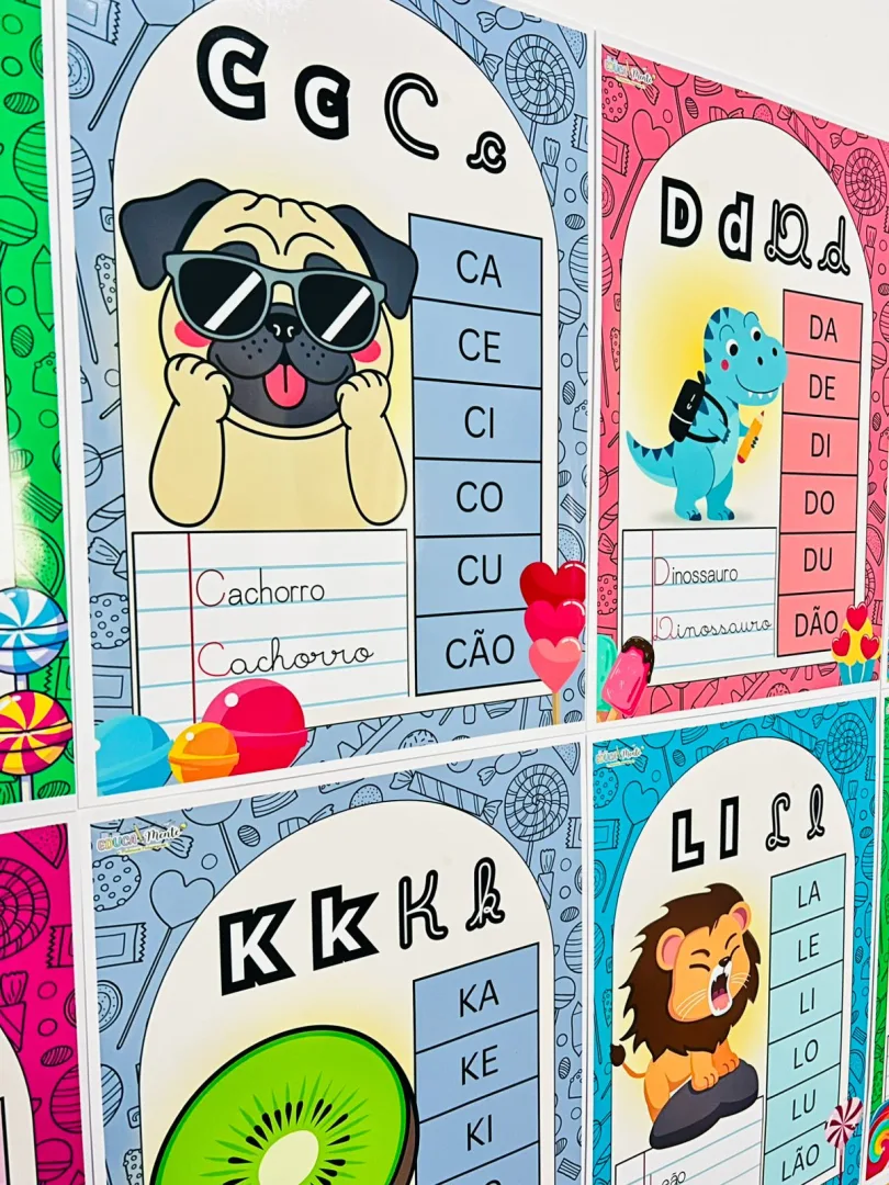 🍩 SILABÁRIO SIMPLES TEMA GULOSEIMAS 🍭 — imagem 2