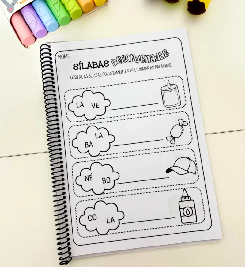 Sílabas Desordenadas - Sílabas Simples — imagem 2
