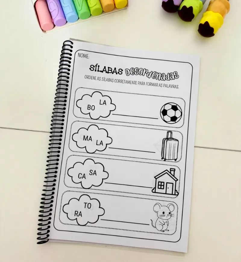 Sílabas Desordenadas - Sílabas Simples — imagem 4