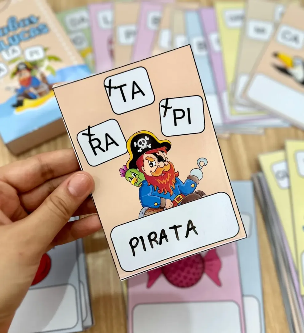 Sílabas Malucas - 72 Fichas para Alfabetização em PDF — imagem 2
