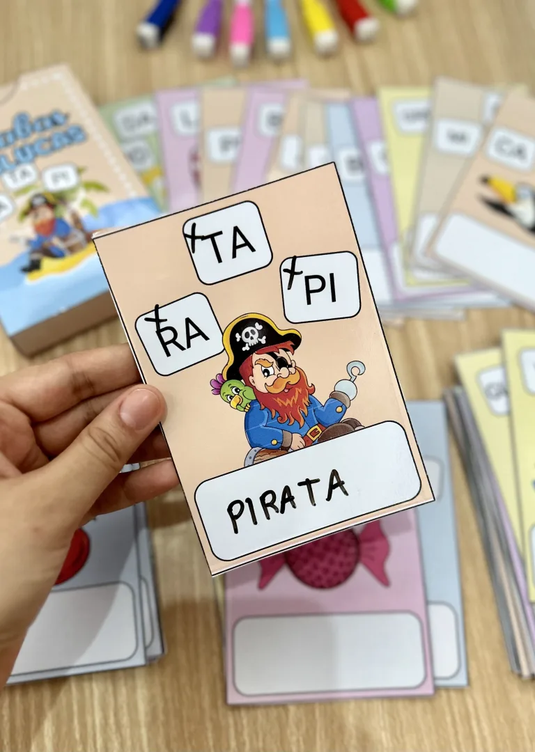 Sílabas Malucas — 72 Fichas de Formação de Palavras para Alfabetização — imagem 6