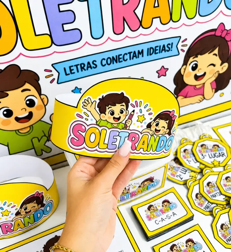 Soletrando Palavras Sílabas simples PDF Alfabetização  — imagem 2