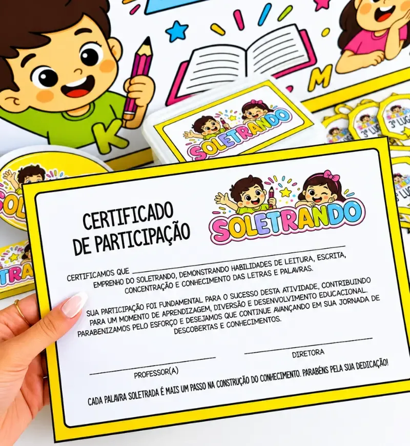 Soletrando Palavras Sílabas simples PDF Alfabetização  — imagem 4