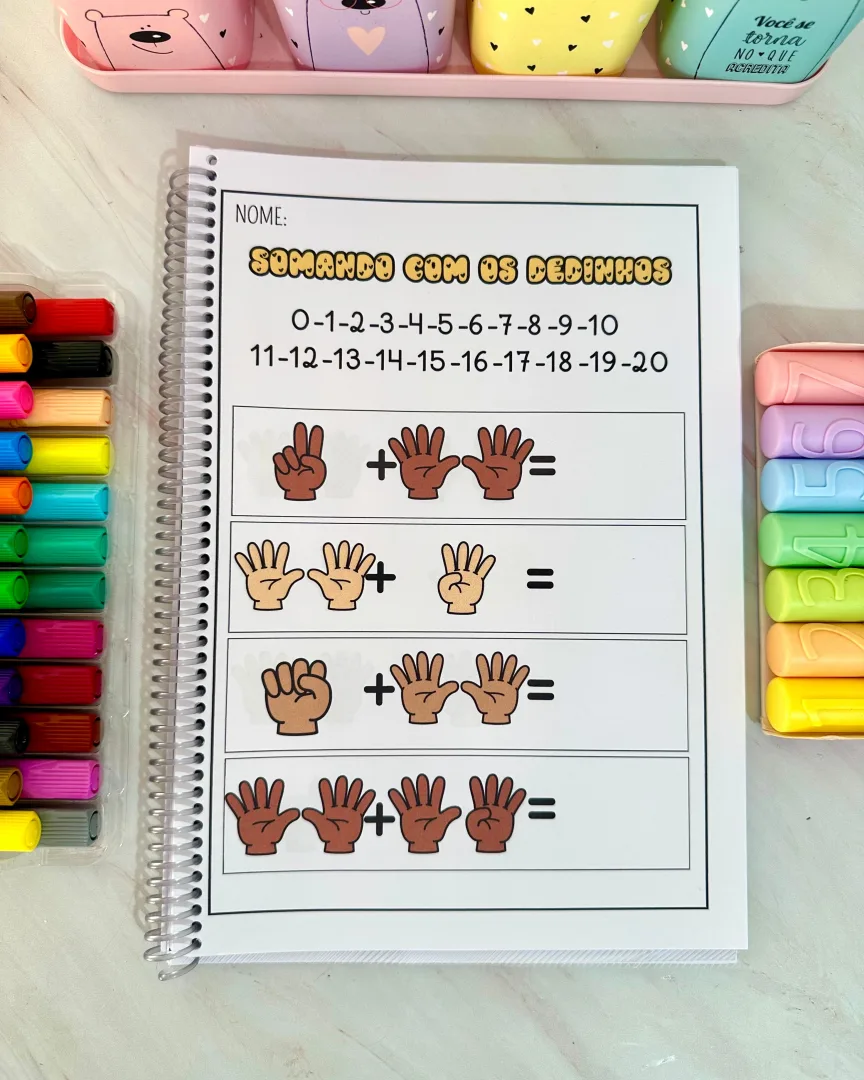 Somando com os Dedinhos: Atividade de Matemática para Educação Especial — imagem 5