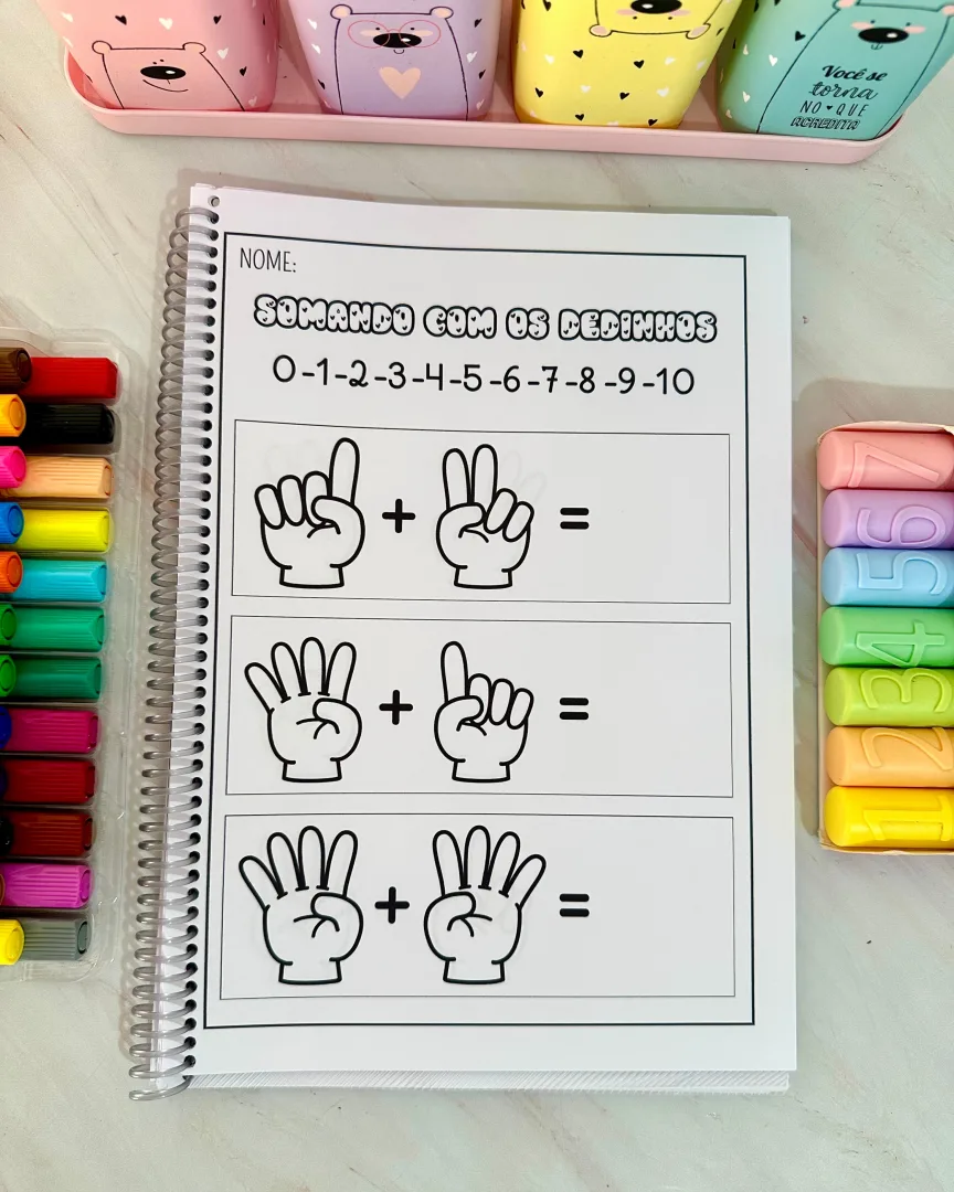 Somando com os Dedinhos: Atividade de Matemática para Educação Especial — imagem 3