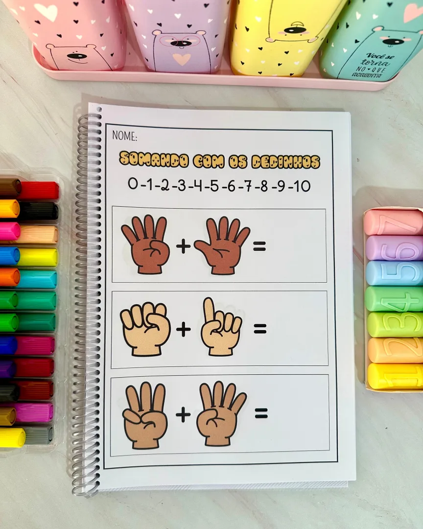 Somando com os Dedinhos: Atividade de Matemática para Educação Especial — imagem 4