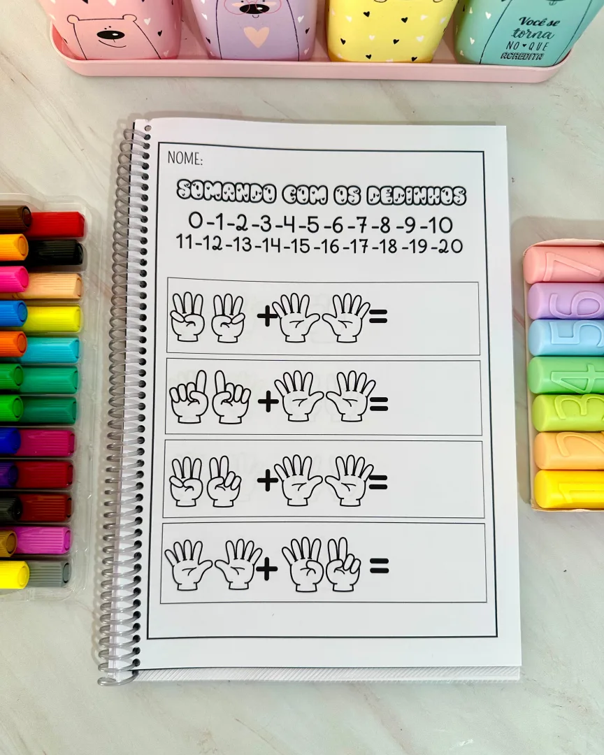 Somando com os Dedinhos: Atividade de Matemática para Educação Especial — imagem 6