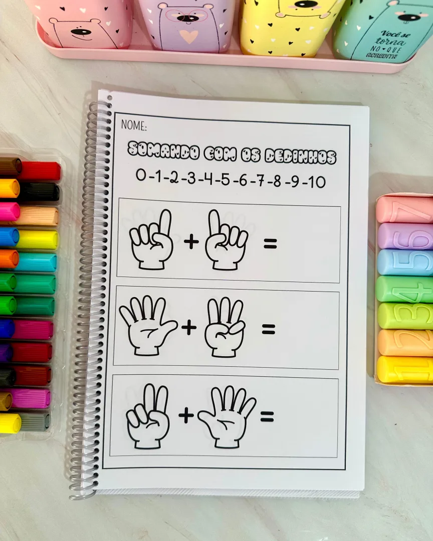 Somando com os Dedinhos: Atividade de Matemática para Educação Especial — imagem 2