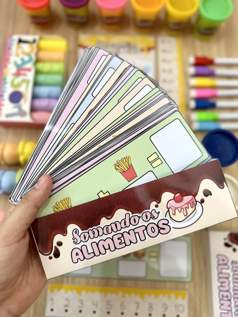 Somando os Alimentos – Recurso Pedagógico de Matemática Educação Infantil PDF — imagem 3
