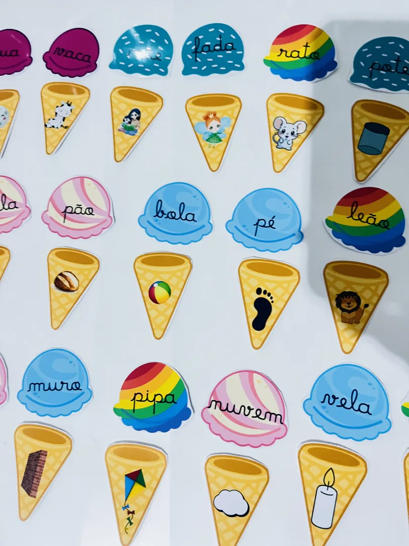 Sorvete das Palavras – Arquivo Pedagógico Educação infantil  — imagem 2