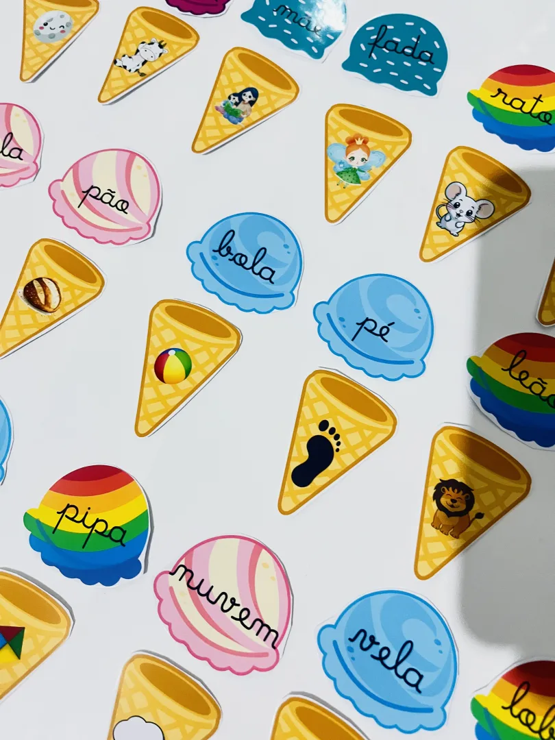 Sorvete das Palavras – Arquivo Pedagógico Educação infantil  — imagem 6