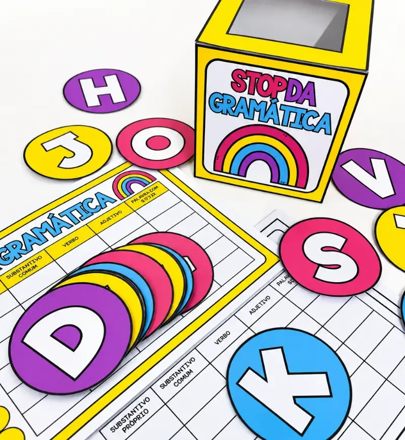 Stop da Gramática - Jogo Pedagógico — imagem 2