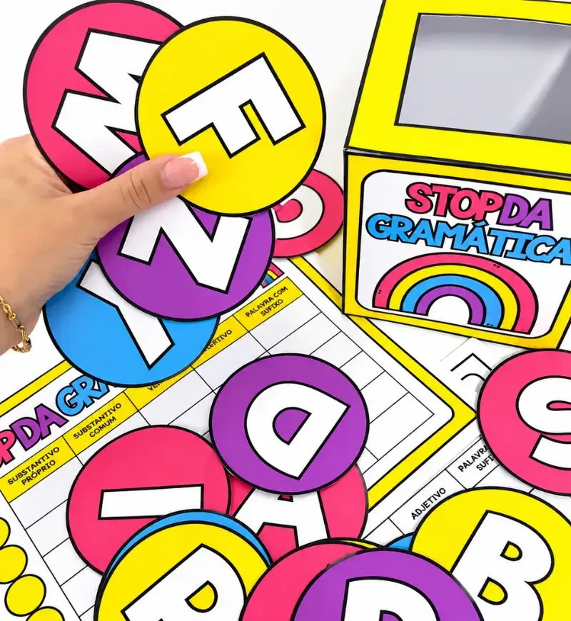 Stop da Gramática - Jogo Pedagógico — imagem 3