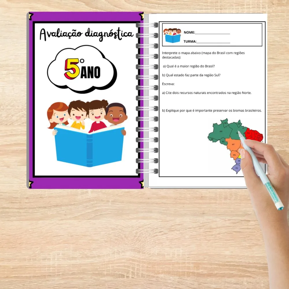 Super Combo Avaliação Diagnostica — Pronto para Imprimir — imagem 3