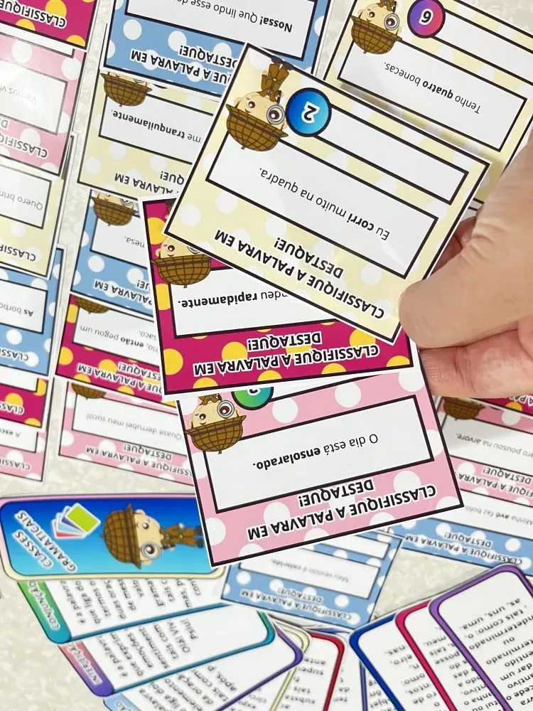 Super Kit de Cards das Classes Gramaticais — imagem 3