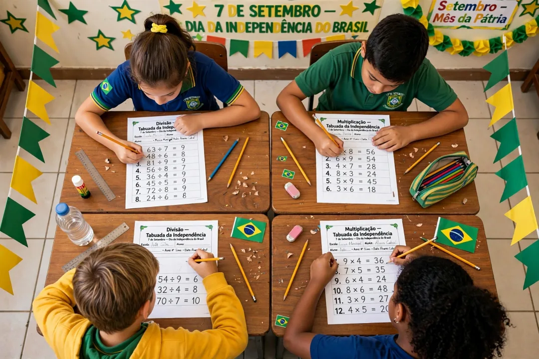 Tabuada da Independência - Matemática - PDF — imagem 3