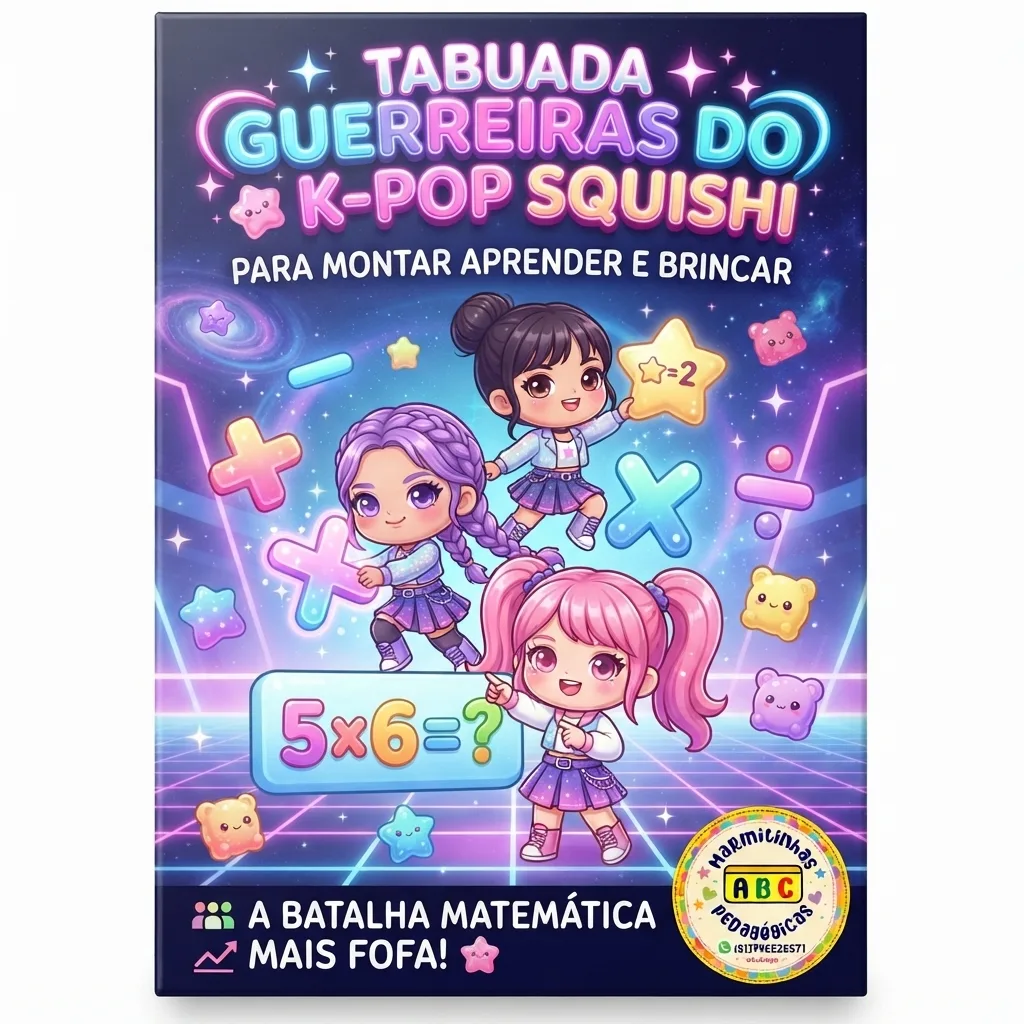 Tabuada Guerreiras do K-Pop - PDF — imagem 2