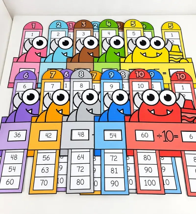 Tabuadas Interativas da Divisão | matemática — imagem 2