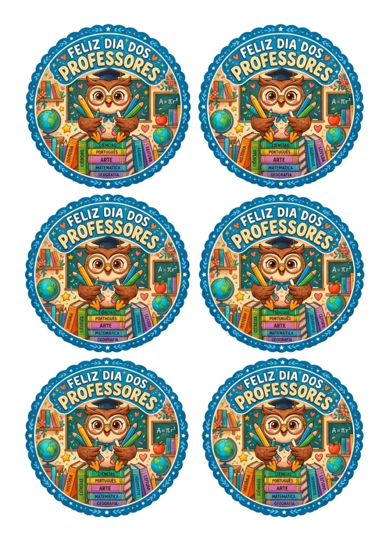 Tags para o Dia do Professor - Educação Infantil e Anos Iniciais - PDF — imagem 4