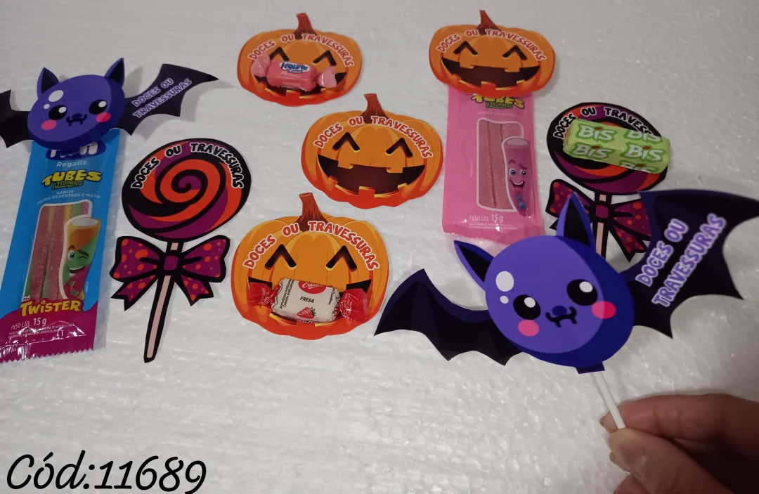 Tags Temáticas Halloween - PDF com 3 Modelos — imagem 2