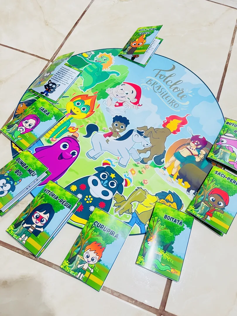 Tapete do Folclore + Livrinhos das Lendas — imagem 4