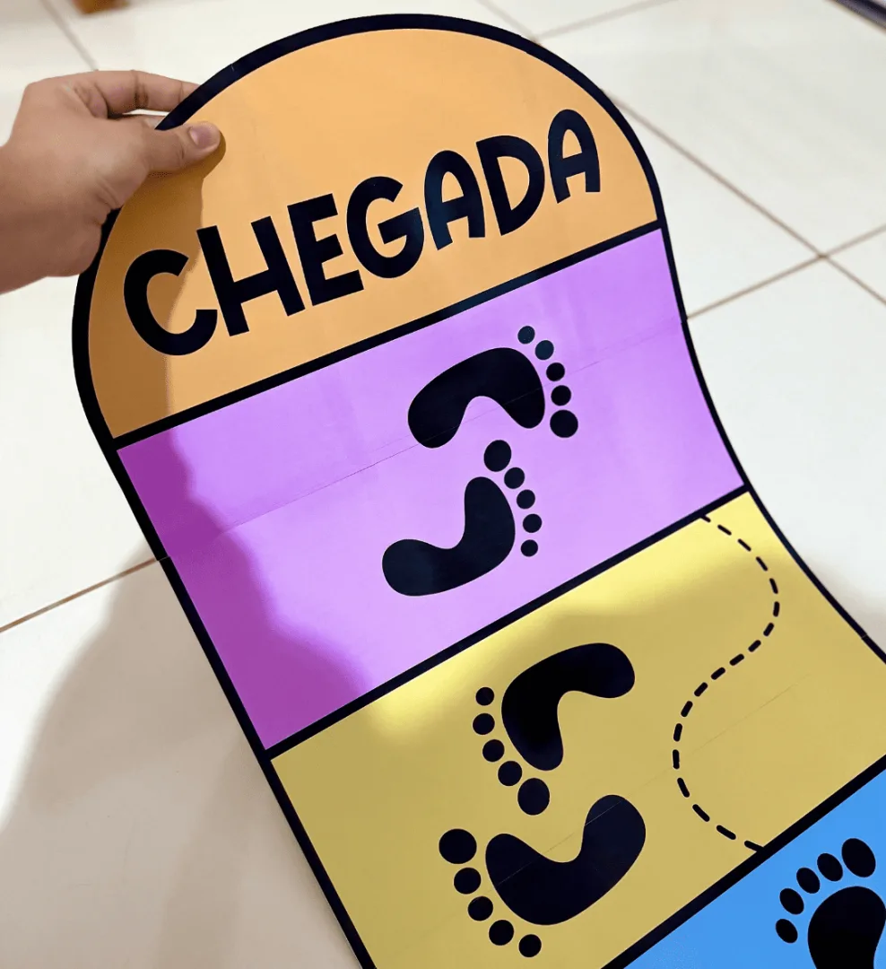 Tapete Jogo das Pegadas — imagem 3