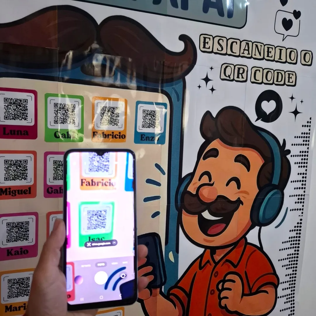 🧡💙 TELE MENSAGEM QR CODE DO PAPAI 💙🧡 — imagem 3
