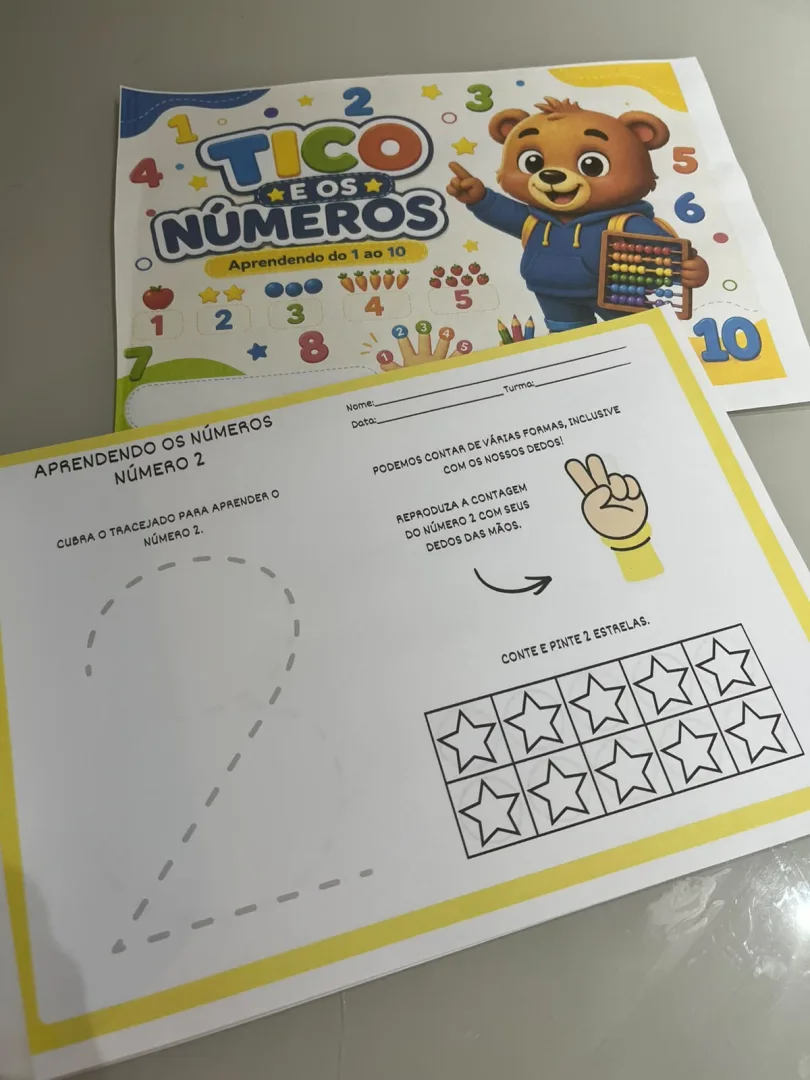  TICO E OS NÚMEROS — DO 1 AO 10 — imagem 4
