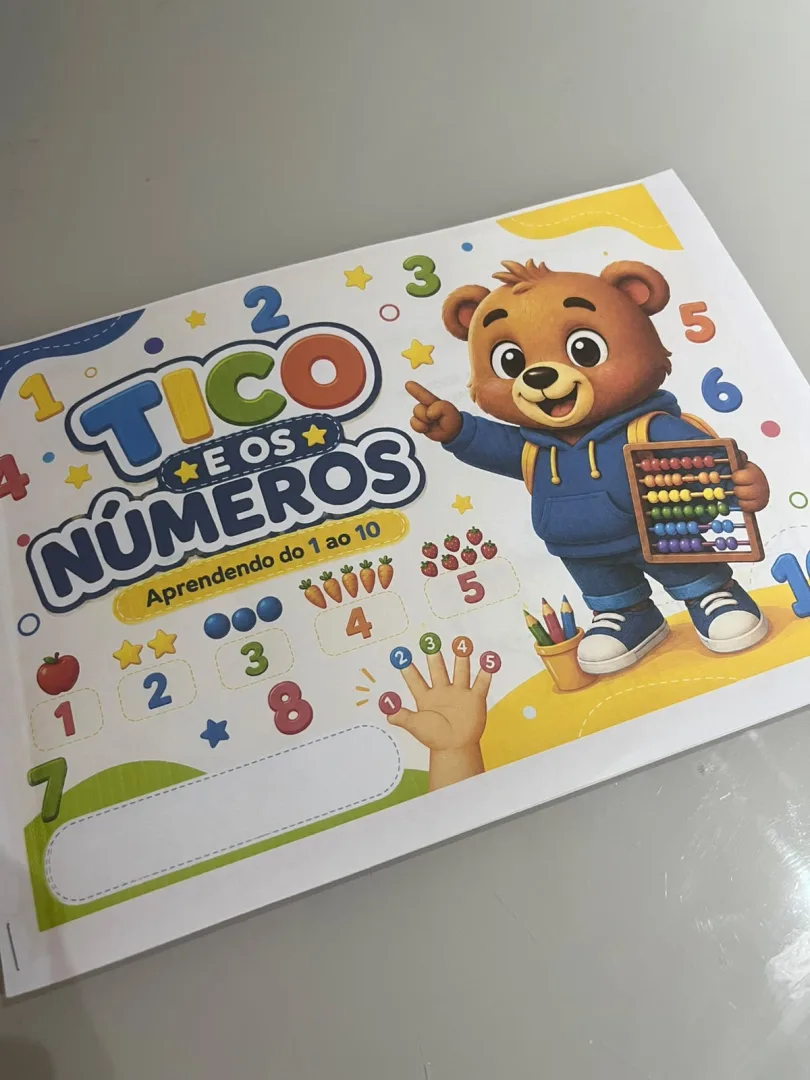  TICO E OS NÚMEROS. educação infantil e 1° ano. apostila PDF — imagem 6