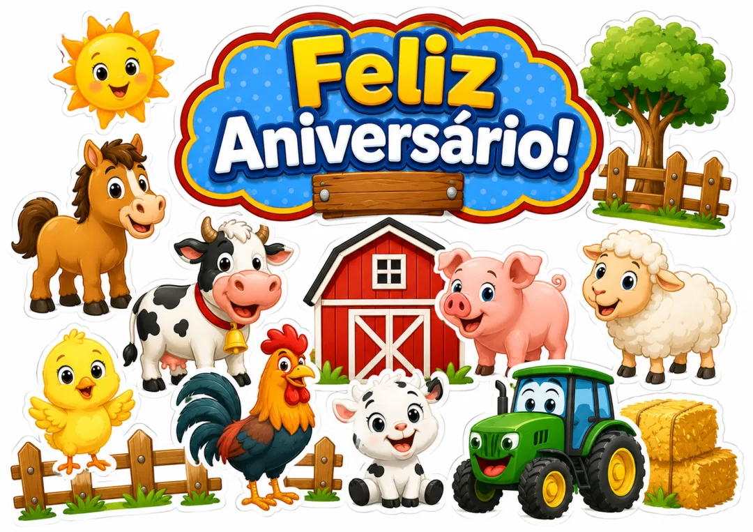 TOPO SÓ UM BOLINHO TEMA FAZENDINHA — imagem 2