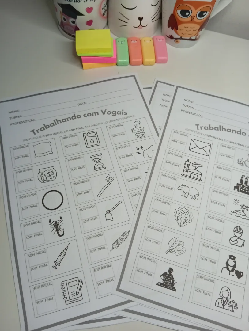  TRABALHANDO COM AS VOGAIS — imagem 4