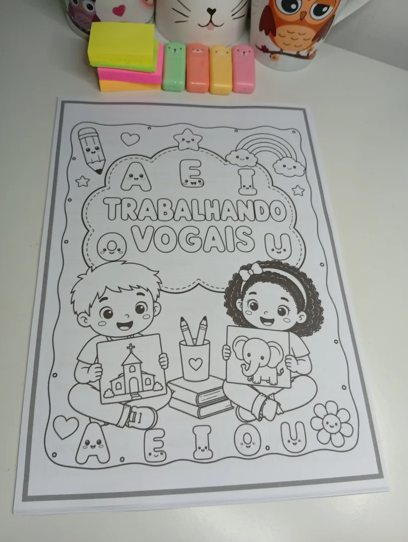  TRABALHANDO COM AS VOGAIS — imagem 6