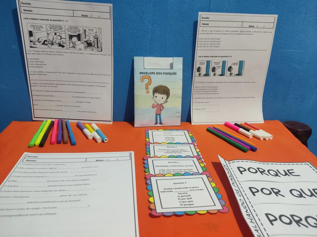 Trabalhando os Porquês - 1º ao 5º ano - Língua Portuguesa - PDF — imagem 4