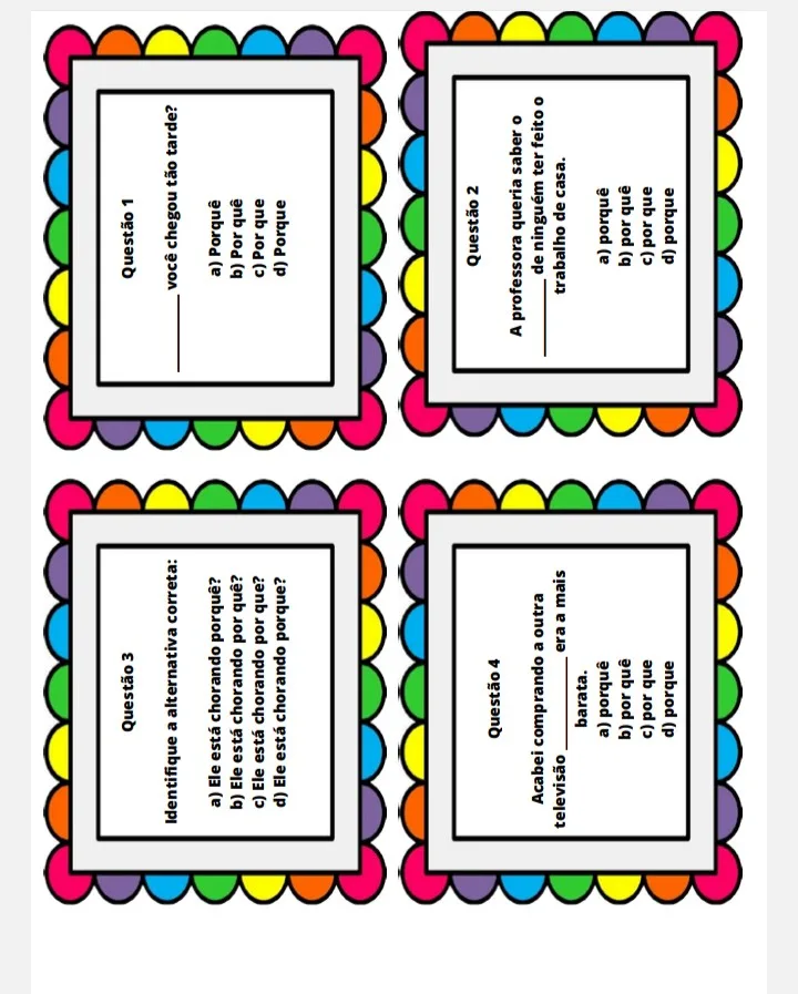 Trabalhando os Porquês - 1º ao 5º ano - Língua Portuguesa - PDF — imagem 5